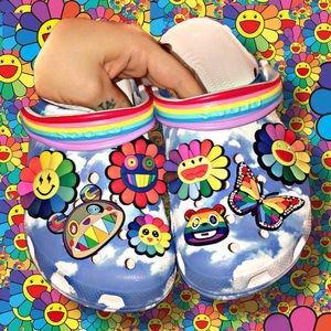 7Pc Takashi Croc Charm Set